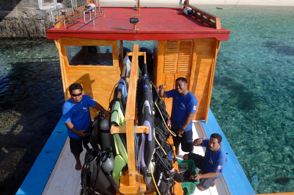 Gangga Island dive resort