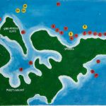 Atlantis Puerta Galera SCUBA Resort dive map 1024x682