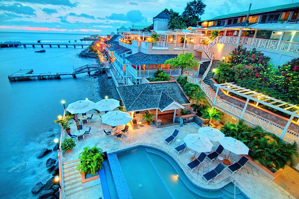 Scuba Diving in Dominica 1 Fort Young SCUBA Resort Hotel view 1024x6823