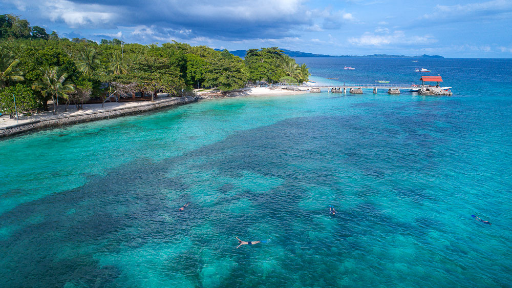 Gangga Island dive resort