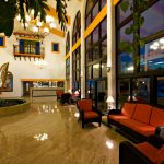 Hotels Quiet Lobby at night